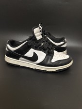 Nike Dunk Low  Panda  DD1503-101 Men  s Size 8 Black White Leather Sneakers