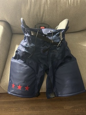 Bauer Nexus Lite Pro Stock Hockey Pants Senior Size Large. Caps/Navy/NHL.