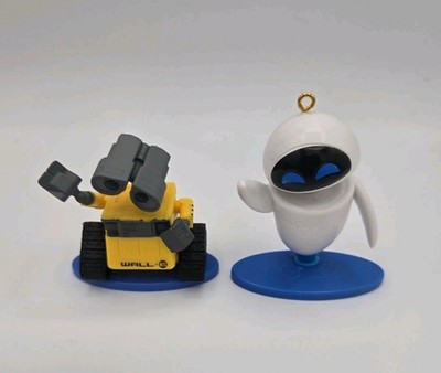 2 Count (Wall-E & Eve) Robot Friends Christmas Tree Ornaments Disney Pixar 2020