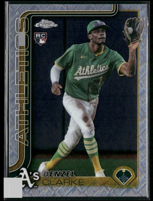 #ad 2025 Topps Chrome Update #USC15 Denzel Clarke Refractors $0.99