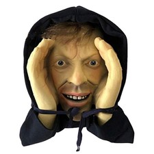 Flat PVC Window Sticker Scary Peeper Glass Cling Decal Halloween Party Decor