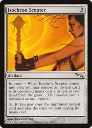 Isochron Scepter (188/306) Mirrodin MTG Uncommon Artifact