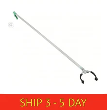 UNGER Trash Grabber: Squeeze Handle, 92 in Lg (e12)