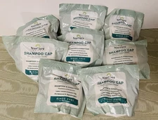 (Lot of 8) Nurture Valley Shampoo Cap (Conditions Rinse Free No Water Required)