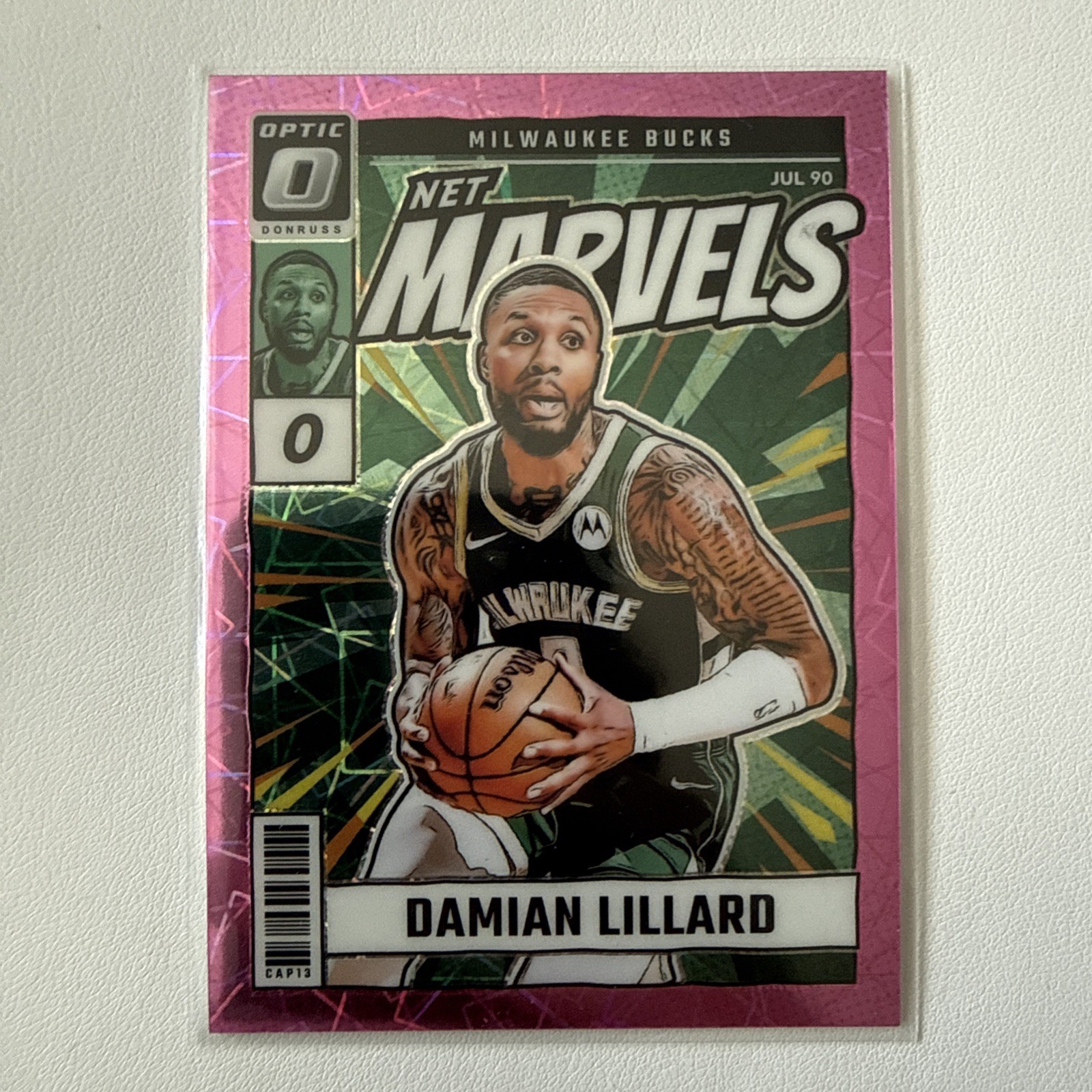 Damian Lillard Net Marvels /79 Pink Velocity 🔥 2024 Optic
