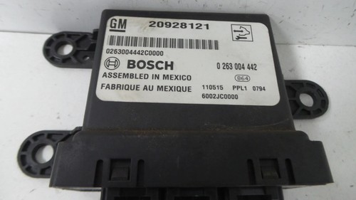 PDC STEUERGERÄT Opel Insignia 2011 20928121 / 1232443 #4353X05A31SR10