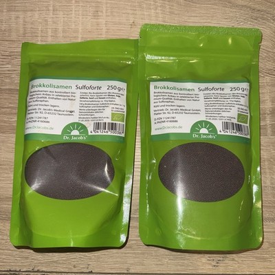 Dr. Jacob´s Brokkolisamen Sulfo forte- 250g 2x 