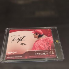 Hiroshima Toyo Carp Freddy Tarnok Autograph Card 2026 Team Signature