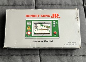 Donkey Kong Jr. Game & Watch (1982) &ndash; Original Box &ndash; 100% Original &ndash; Used