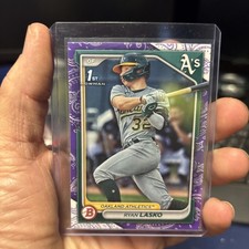 2024 Bowman #BP-105 Ryan Lasko Prospects Purple Pattern #/199