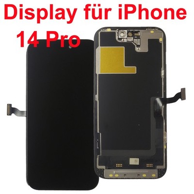 Display für iPhone 14 Pro LCD TFT FHD Bildschirm SCHWARZ Neu