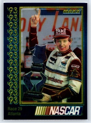 1993 Maxx Premier Plus Bill Elliott Junior Johnson & Associates #208