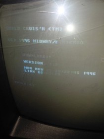 Midway Crusi'n World Arcade Jamma PCB Working