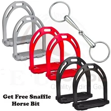 Horse Jin Stirrups Lightweight  Aluminum Western Horse Riding Safety Stirrups