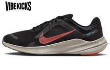 Nike Quest 5 Black Cobblestone Laser Blue Bright Crimson DD0204-005 Men New