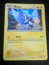 Pokemon Card Blitzle Noble Victories Common 35/101 Near Mint