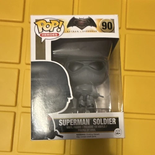 Funko Pop! Vinyl: Batman v Superman - Superman Soldier #90 Figure