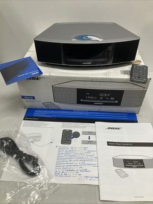 NEW!! Bose Wave Music System IV - Platinum Silver - Brand New!! W  