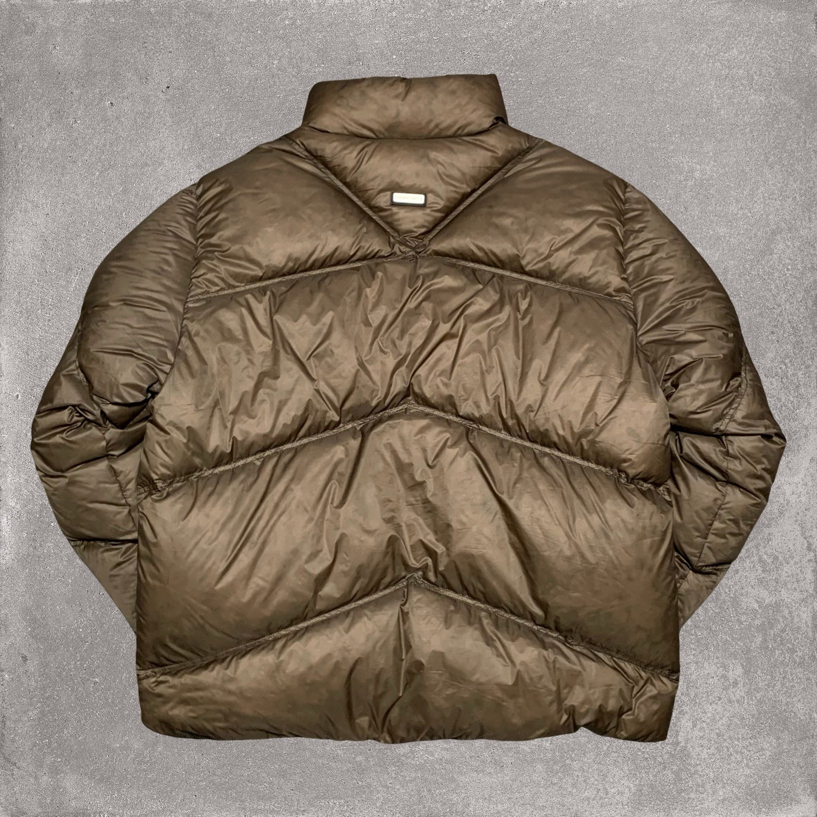 Represent Small Puffer Jacket Brown Coat - image 2