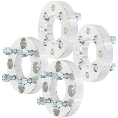 4Pcs 1'' 4x114.3 to 4x100 Wheel Aadapters For Kia Optima 01-04  Toyota Van 84-89
