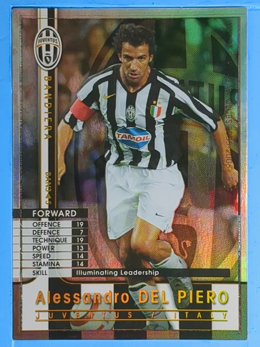 2005-06 Panini WCCF European Clubs - Alessandro Del Piero #BAN 3/5