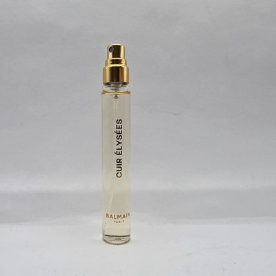 Balmain CUIR ELYSEES Eau De Parfum Spray - Travel Size 10mL / 0.34 Oz.