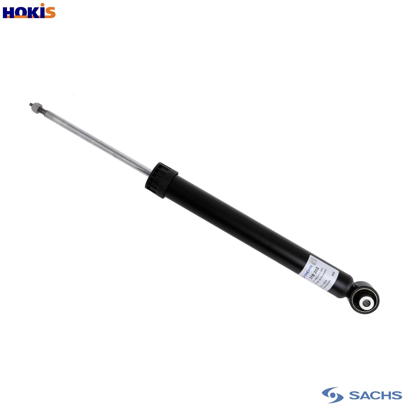 Sachs Shock Absorber Pair Rear Axle For Vw 318202 Automotive Replacement Part - Image 15