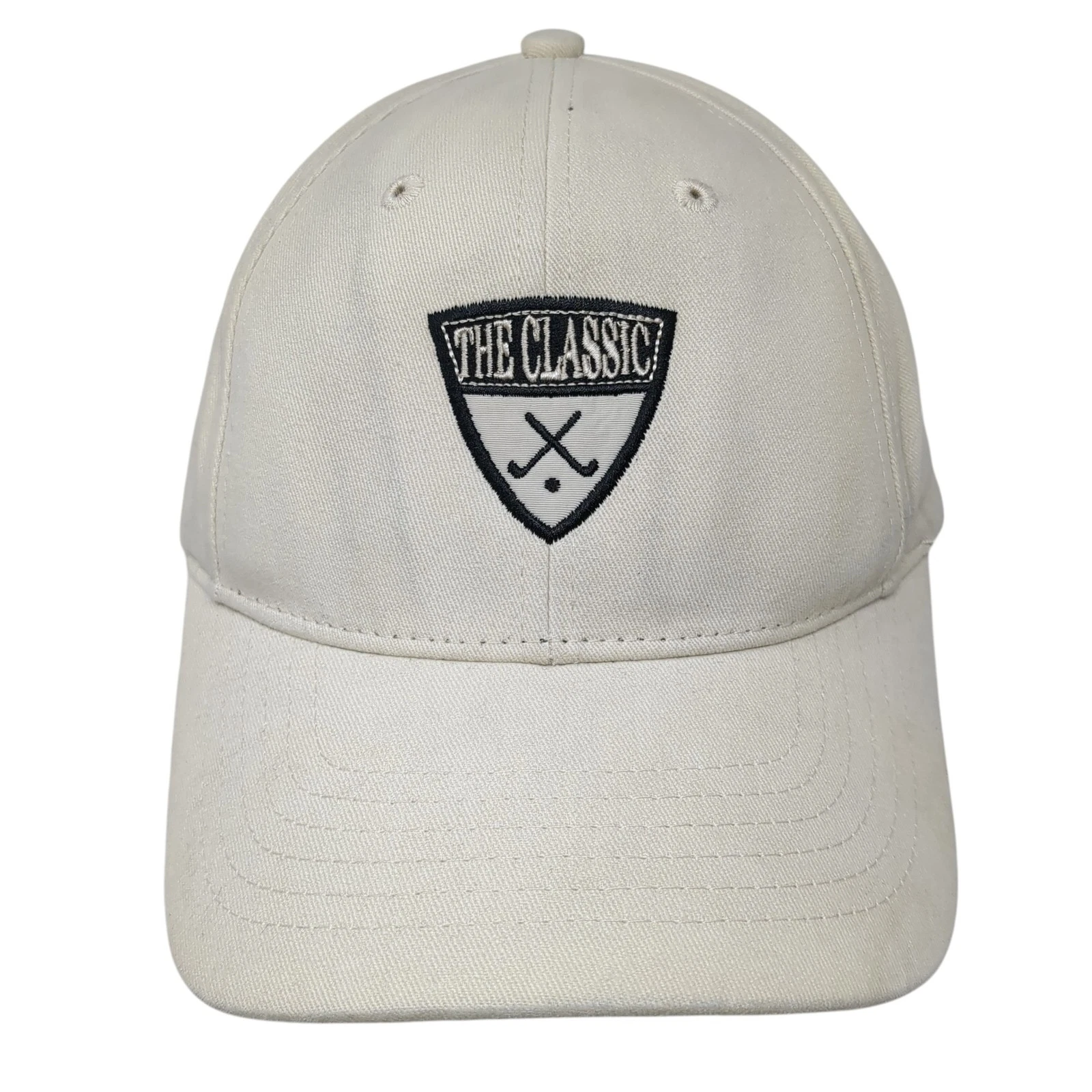 The Classic Slideback Hat Beige One Size Adjustable Embroidered Legendary