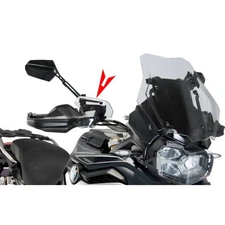 PUIG HALF-HANDLEBAR DEFLECTOR FIT ON BMW F750 GS 18-24 CLEAR SMOKE