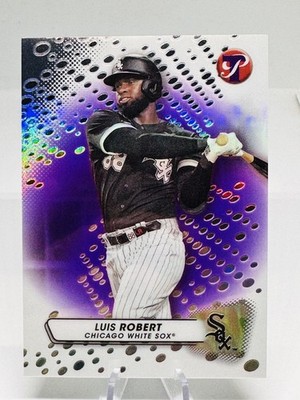 2023 Topps Pristine Luis Robert Purple Refractor /99 Chicago White Sox