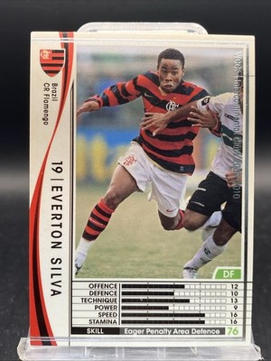 Everton Silva Panini WCCF 2009-2010 CR Flamengo Regular Japanese SEGA 037/384