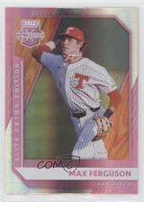 2021 Panini Elite Extra Edition Pink Max Ferguson #160 s7f