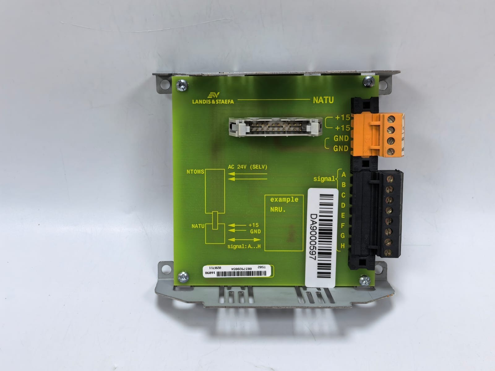 LANDIS & STAEFA NATU SUPPLY PC BOARD