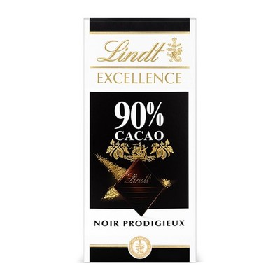 Lindt EXCELLENCE Mild 90 % Kakao - Milde Edelbitter-Schokolade | 100 g Tafel