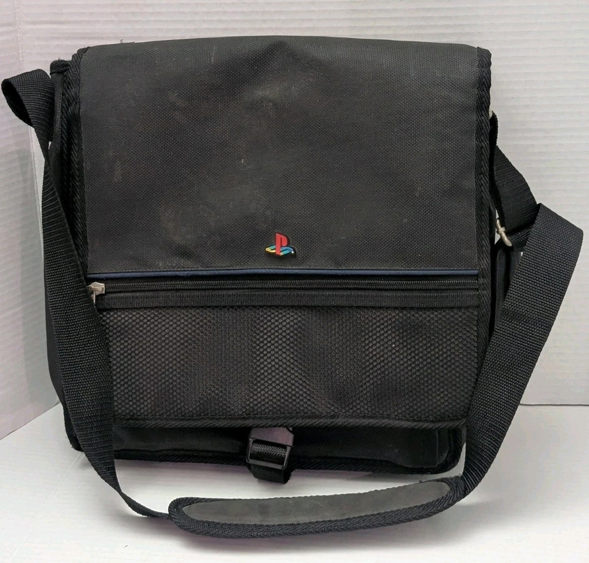 Vintage Official Sony PlayStation PS2 Messenger Travel Bag Carry