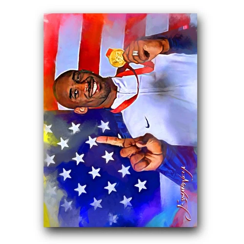 Kobe Bryant #79 Art Card Limited 48/50 Edward Vela Signed (Los Angeles Lakers)