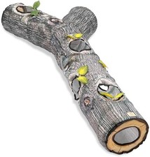 Tree Pattern Cat Tunnel Toy Collapsible Pet Educational Training Scratching Cave
