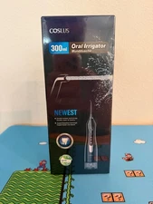 COSLUS Water Dental Flosser Teeth Pick: Portable Cordless Oral Irrigator 300 ML