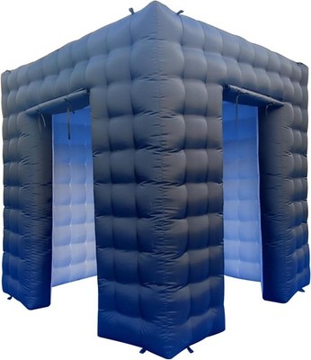 Inflatable Photo Booth Tent SAYOK 8.2ft Black White