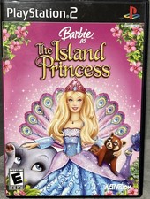 Vintage PlayStation 2 PS2 Barbie as the Island Princess Video Game Doll Play