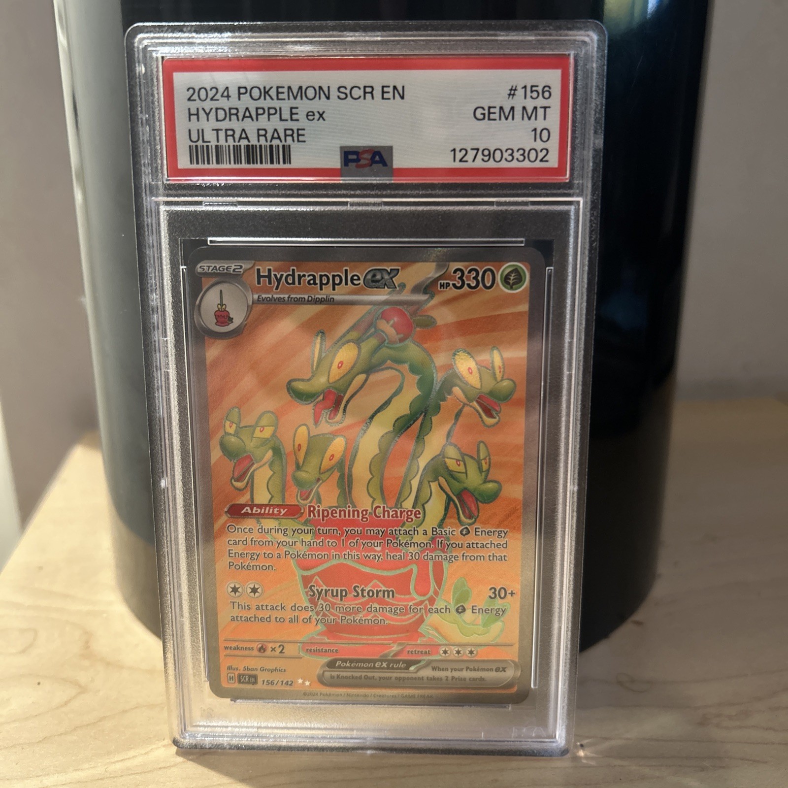 Psa 10 Hydrapple ex 156/142 Stellar Crown Pokemon Card 