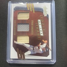 2021 Panini Absolute Tools of the Trade 3 Swatch Evan Longoria #TT3-EL