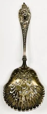Rare Mechanics Co. Sterling Silver BonBon Spoon Angel Putti Tiffany Grade 925