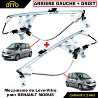 Partsline Mechanismus Fensterheber Elektisch Hinten Links Rechts Renault Modus