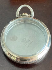 VINTAGE EMPEROR POCKET WATCH CASE ONLY, LEVER AND PENDANT SET,NEW CRYSTAL
