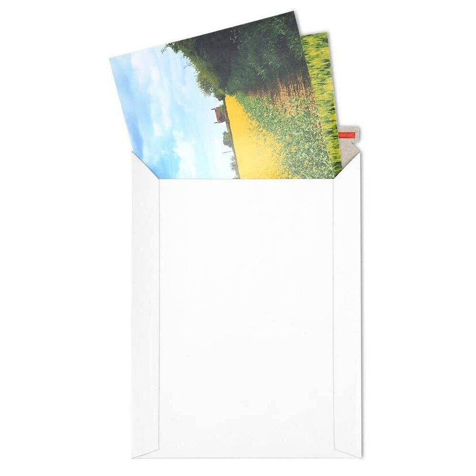 100 - 7x9 RIGID PHOTO MAILERS ENVELOPES STAY FLATS - Foto 4