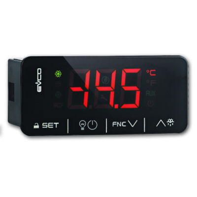EVCO REFRIGERATION MED TEMP 12-24 VAC/DC WITH PROBES EV3221N3 ENERGY-EFFICIENT  