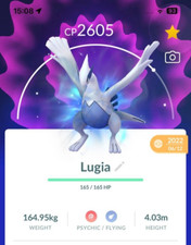 Lugia APEX Purified - Trade 20kStardust - Read Description