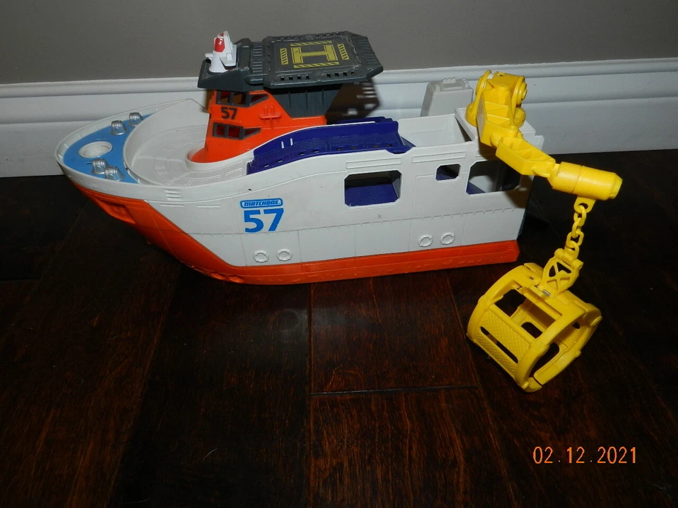 Juguete bote de rescate marino Matchbox 57 Foto 2 de 2