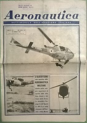 AERONAUTICA SETT.LE N.3 OF 18/01/64 THE HELICOPTER MADE OPERATIONAL BY A.M. - 164